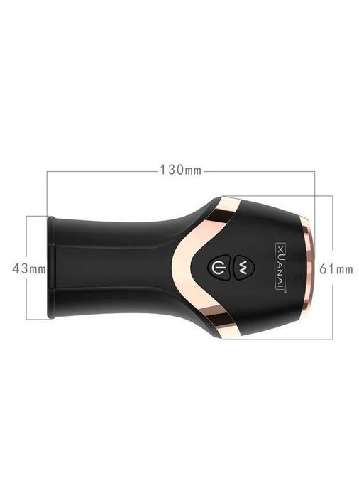 Чоловічий автоматичний мастурбатор із вібрацією "Xuanai" 12 режимів No Brand (369152846)