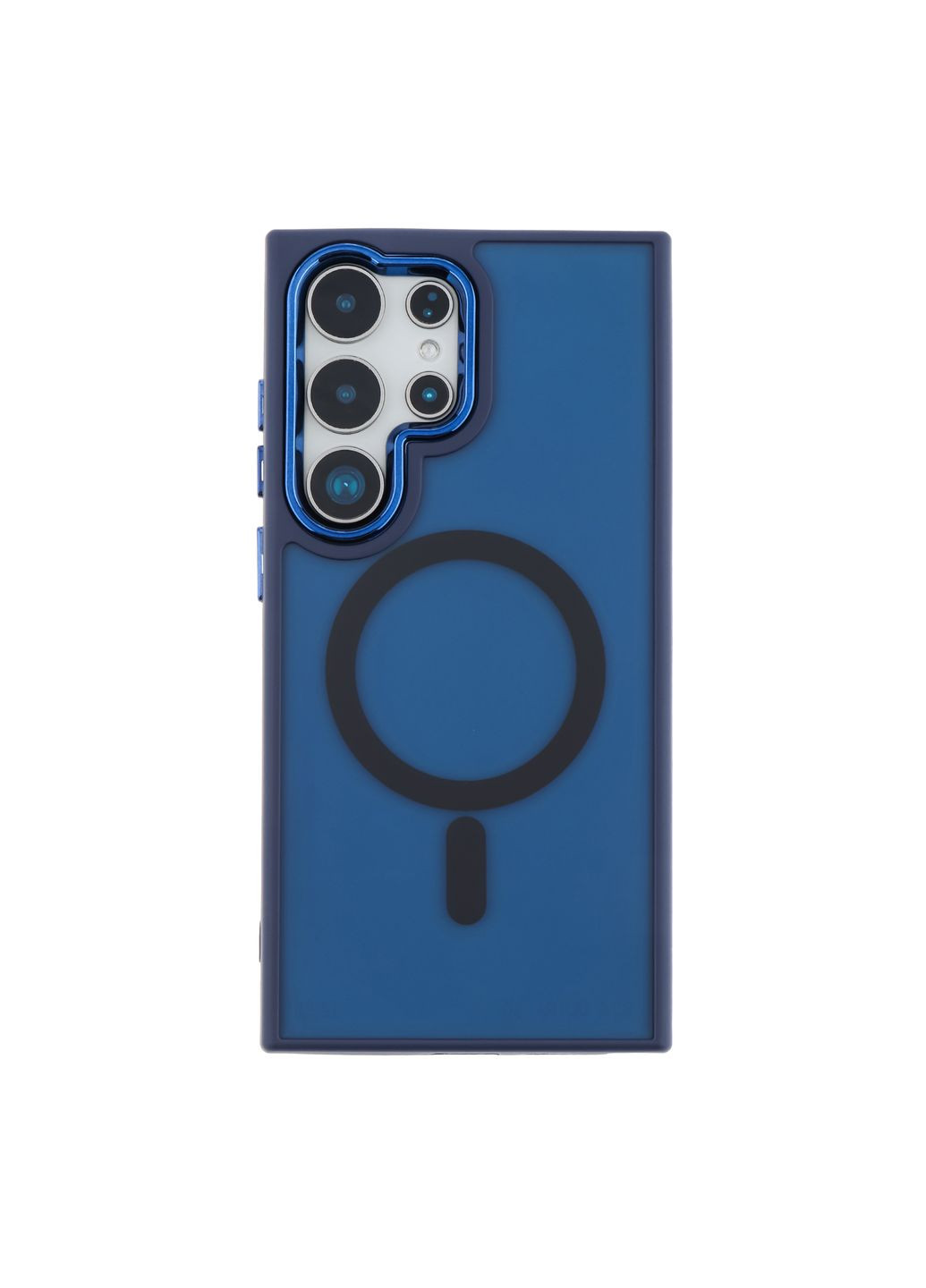 Чехол TPU+PC Space Magnetic Color with Magsafe для Samsung Galaxy S25 Ultra 5G (S938) Цвет Dark Blue No Brand Samsung Galaxy S25 Ultra 5G (S938) (336151783)
