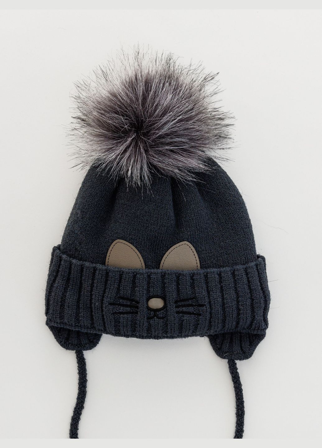 Шапка для мальчика Котик K46 44-46 см. Графитовый Alex K46-31 (304977607)