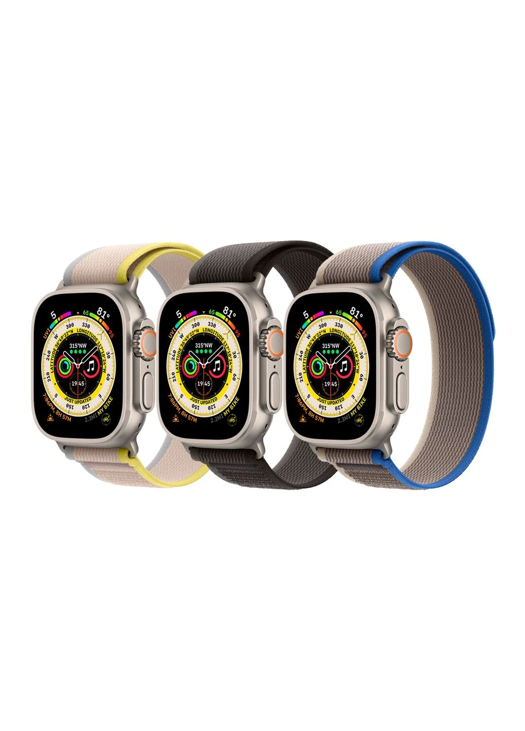 Ремінець для Apple Watch 38/40/41mm Black/Gray No Brand Apple Watch Series (1-8) 38/40/41mm (340913717)