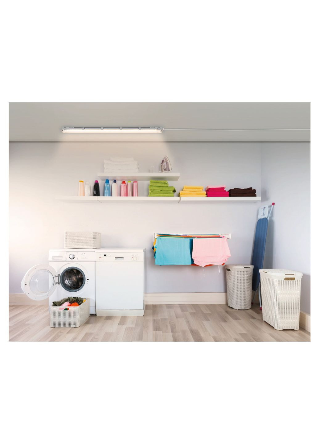 Светильник для гаража LED 9вт 4000K IP65 Livarno Lux (363320309)