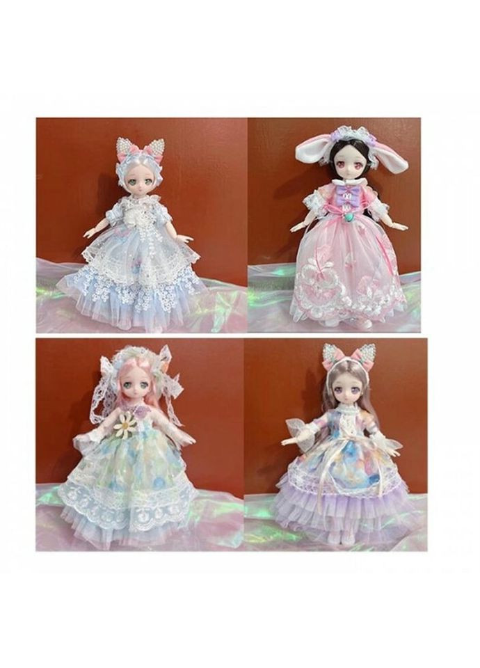 Кукла шарнирная B-5025 30 см No Brand (335585489)