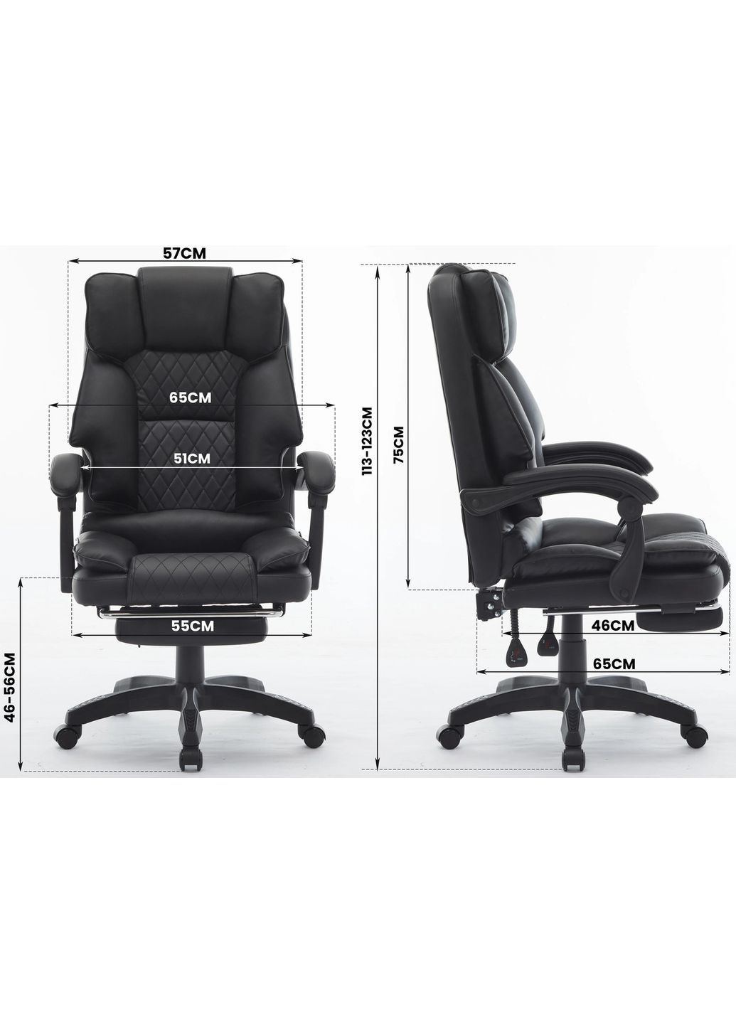 Кресло офисное Comfort Pro черное Diego (363968582)