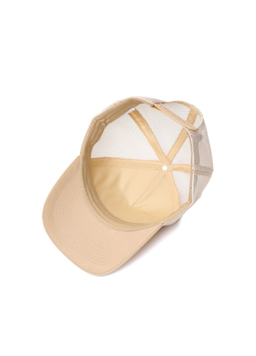 Бейсболка тракер женская коттон бежевая ШАВИШ LuckyLOOK 808-560 (335833614)