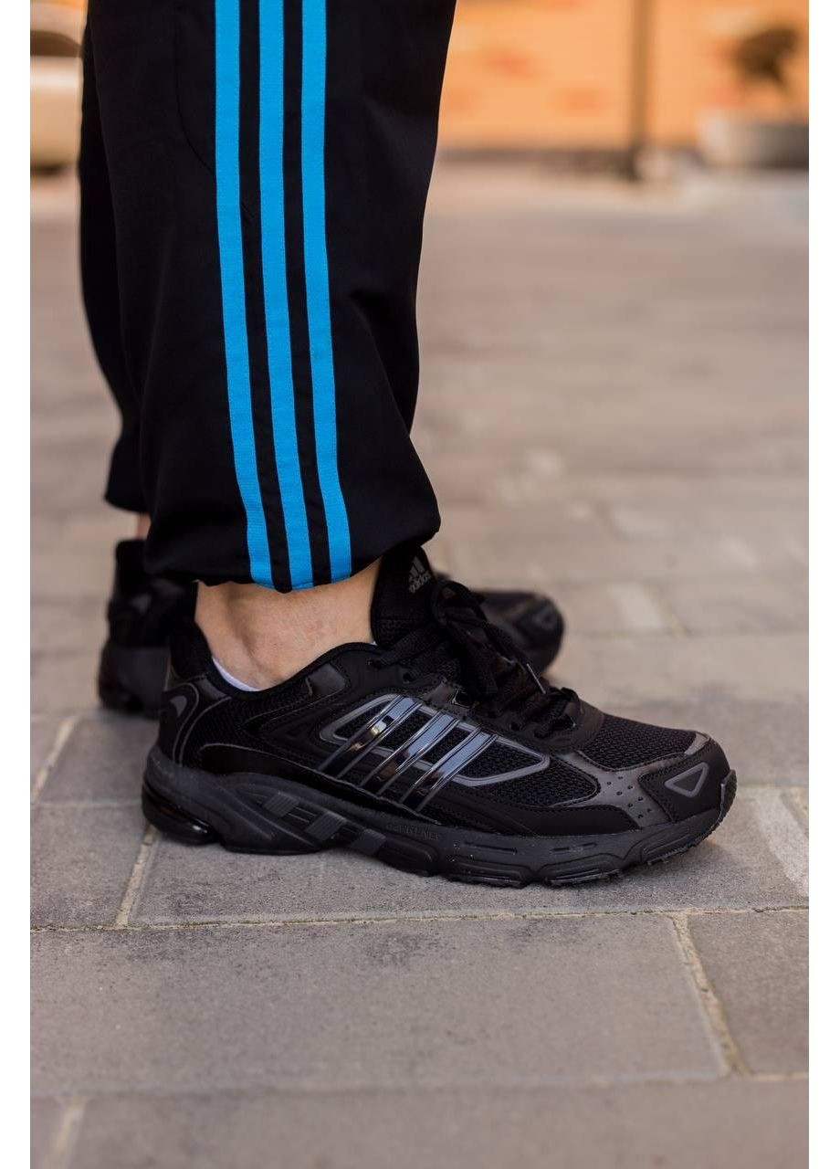 Чорні Осінні кросівки чоловічі adidas originals response cl black адідас No Brand