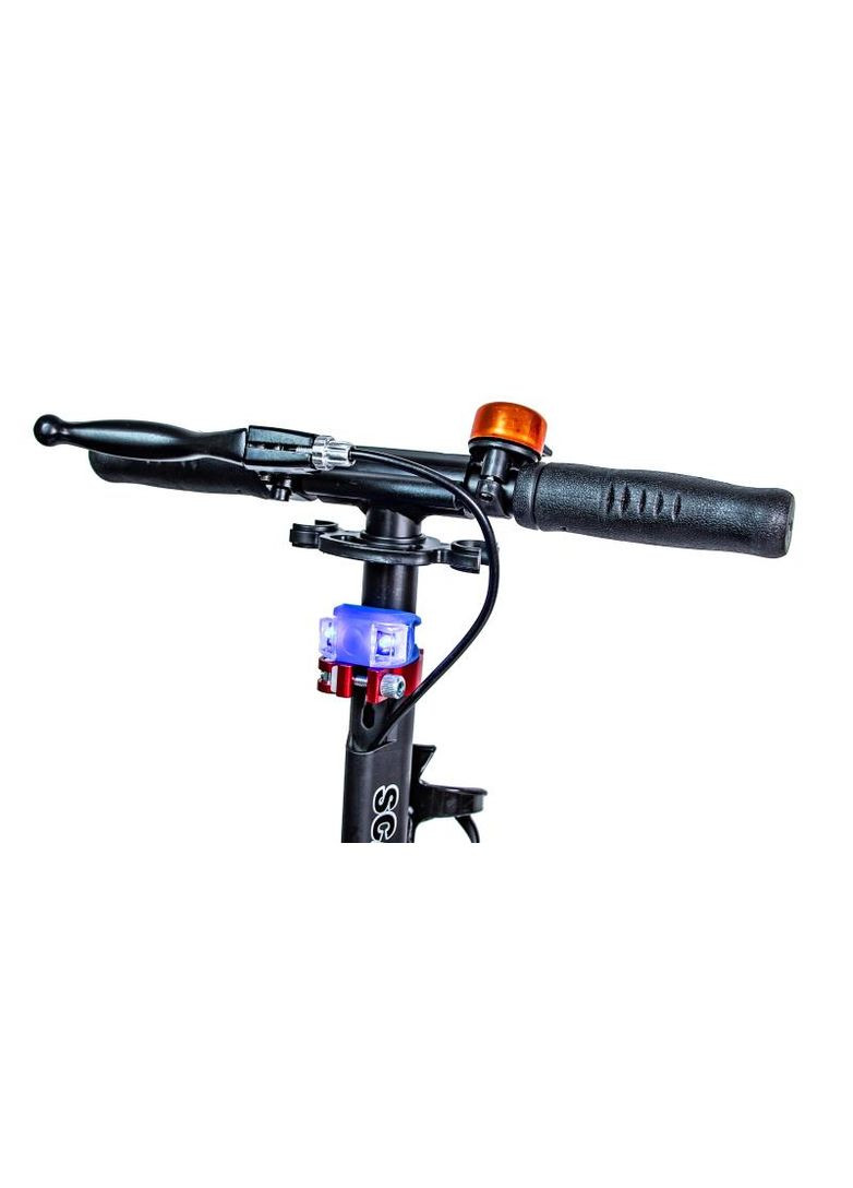 Самокат двоколісний SS-08, ручне гальмо, Led-ліхтарик. Black. (841149788) Scale Sports (340909057)