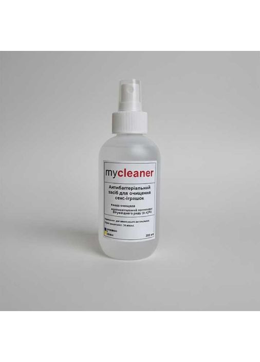 Антибактериальный спрей для очистки секс-игрушек «MyCleaner» — 200 мл No Brand (368892573)