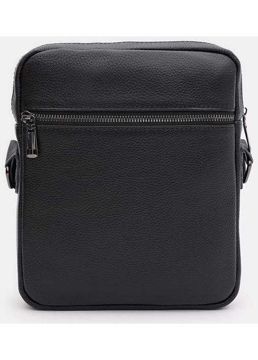 Сумка планшет через плечо из натуральной кожи мужская для документов и для телефона маленькая Черный 40158 Keizer (361348733)