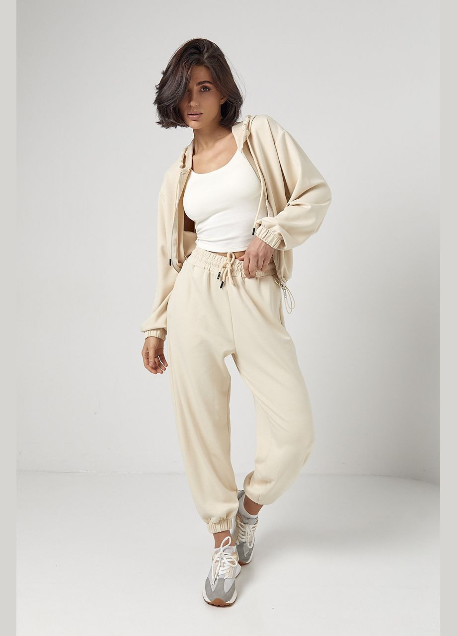 Спортивний костюм з джогерами та кофтою з капюшоном Lurex (317618536)