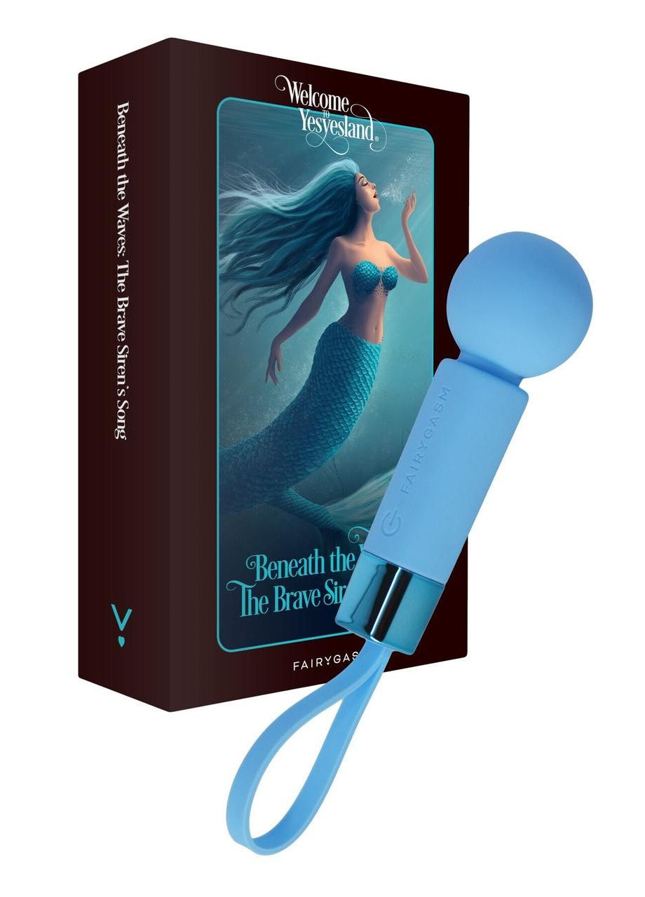 Минивибромассажер FairyGasm Pearlstasy blue No Brand (366878859)