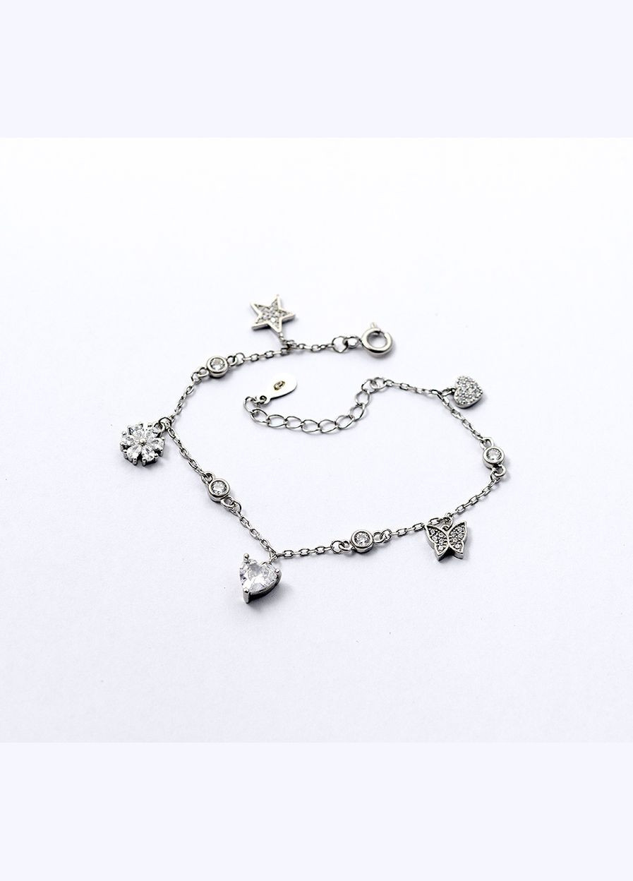 Женский браслет с подвесками 9393 SE. Maxi Silver (341539722)