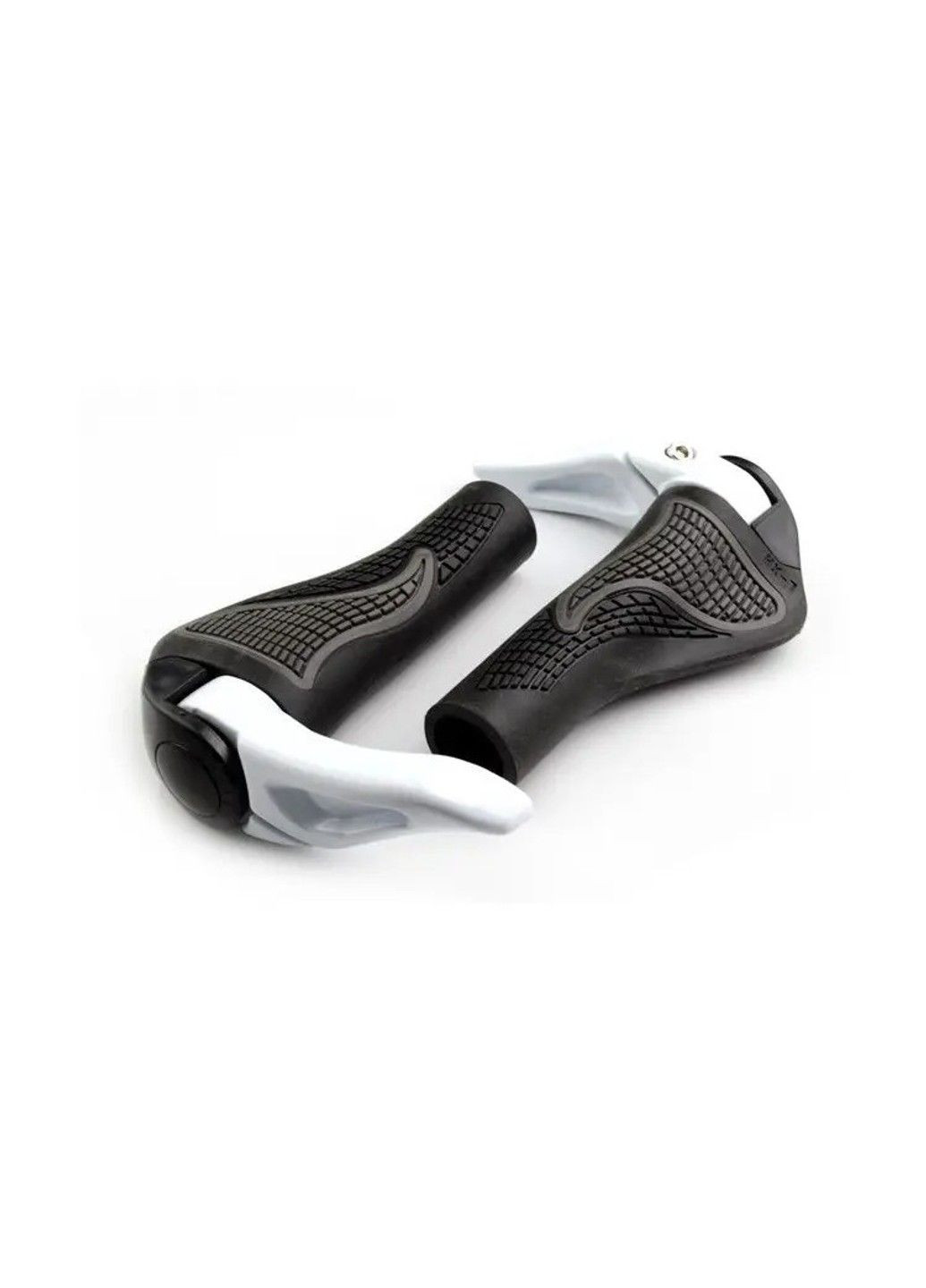 Велосипедні гріпси з вбудованими ріжками Білі VS (302491427)