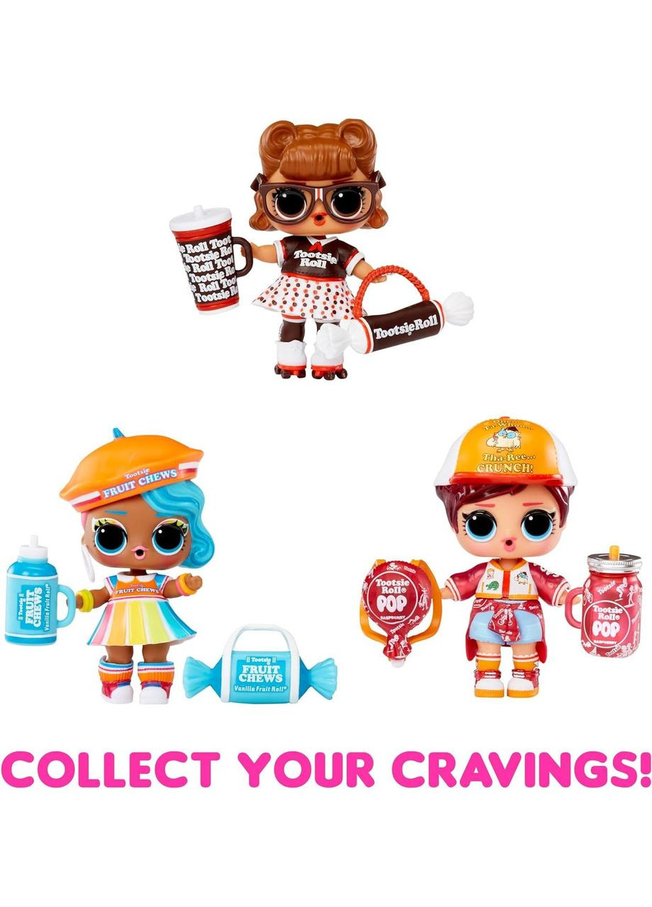 Ігровий набір із 3 ляльками L.O.L. Surprise! Loves Mini Sweets S3 Deluxe Tootsie- з 3 ляльками MGA Entertainment (283302107)