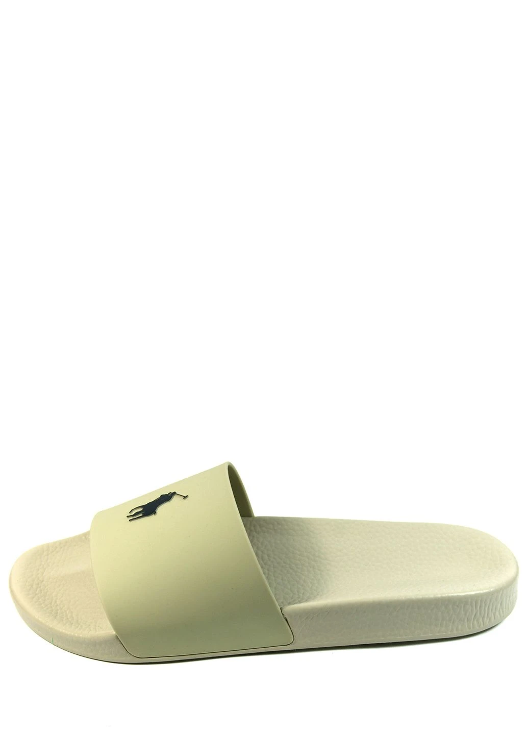 Бежевые пляжные, кэжуал мужские шлепанцы slide Polo Ralph Lauren