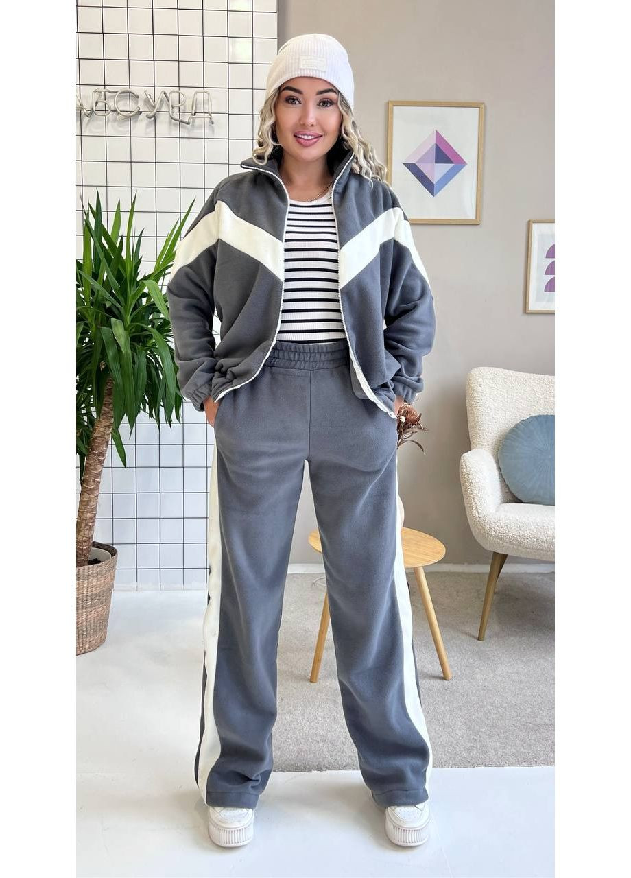 Костюм двойка из тощи на молнии — ЗАМЕРЫ В ОПИСАНИИ DK/DL Мода без кордонів (368760462)