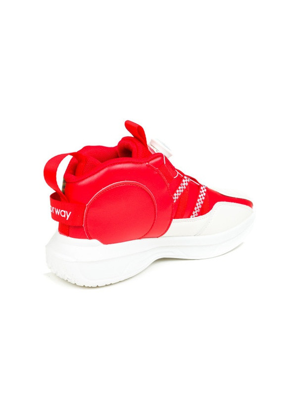 Червоні всесезонні кросівки Fashion GLA59-2 біло-червоний (37-40)