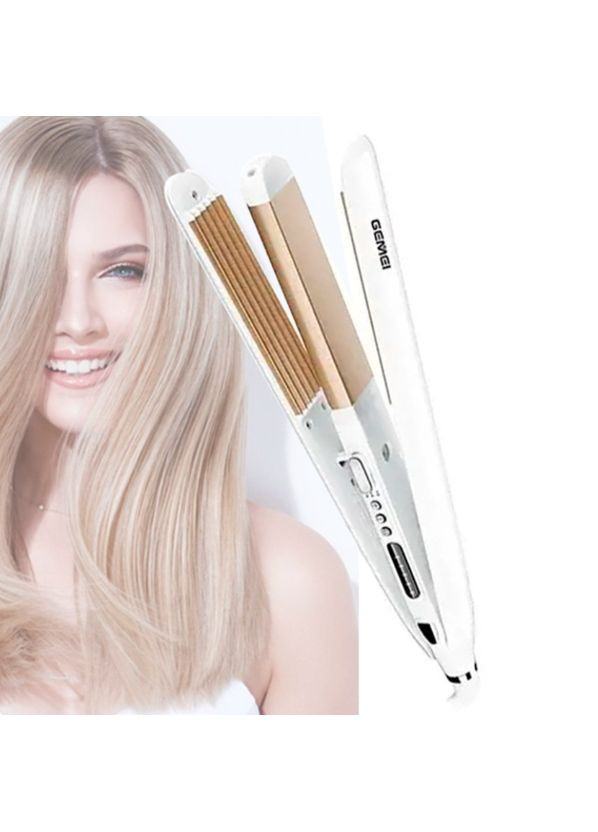 Стайлер гофре выпрямитель для волос из гофре GM-402 Gemei (322580745)