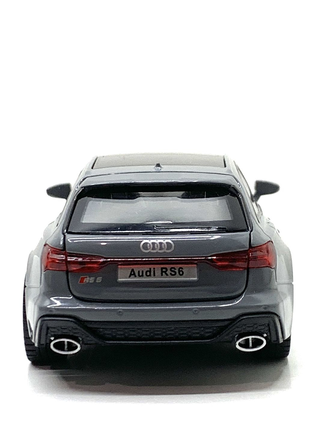 Машина Audi A6 металлопластик 1:32 звук светло инерция Серая (ТК-10206) TK Union Group (358935399)