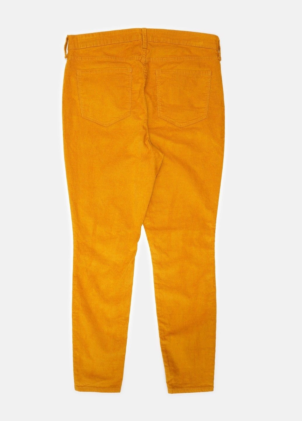 Желтые кэжуал демисезонные брюки Old Navy