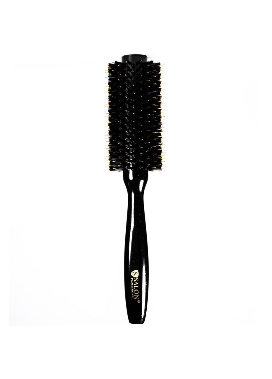 Щётка-брашинг для волос деревянная круглая 25Ф Salon Professional (367991306)
