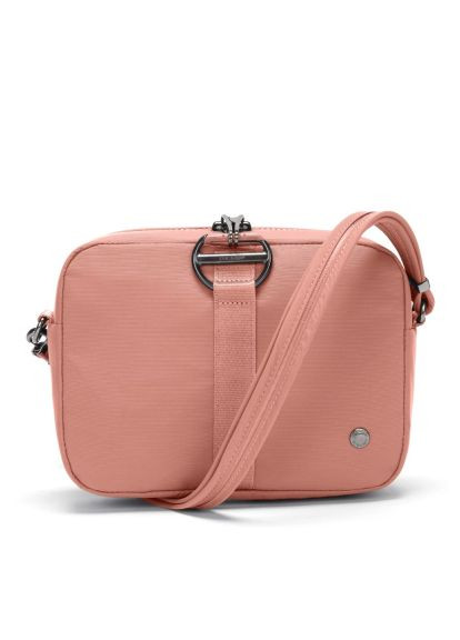 Сумка Citysafe CX square Crossbody Розовая (20436340) Pacsafe Citysafe CX square Crossbody Рожева (366106234)