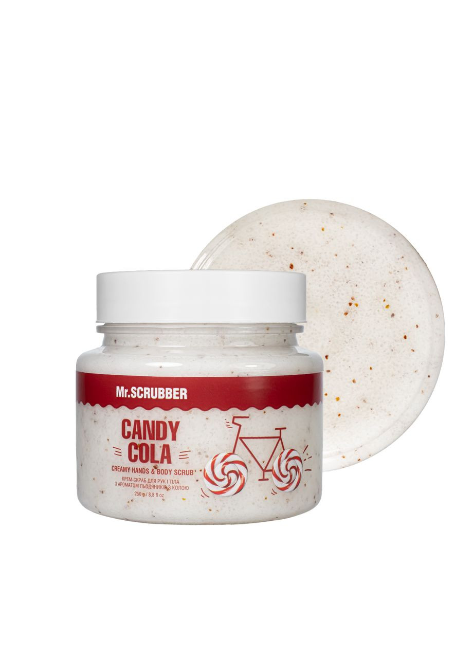 Крем-скраб для рук Candy Cola парфумований з ароматом "Кола" 250 г Mr. Scrubber (337359200)