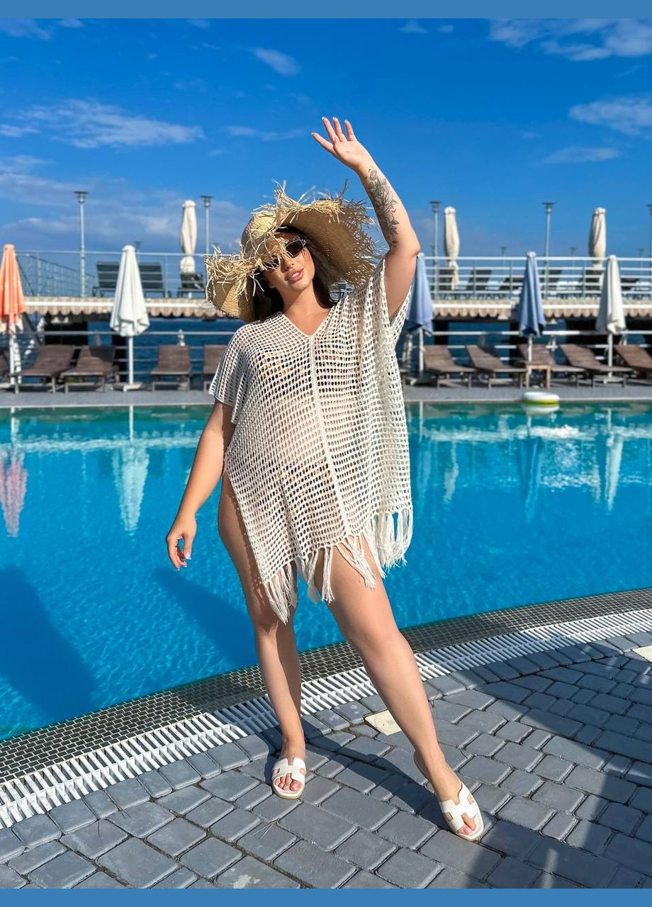 Стильная трендовая туника в стиле бохо Vakko (334193531)