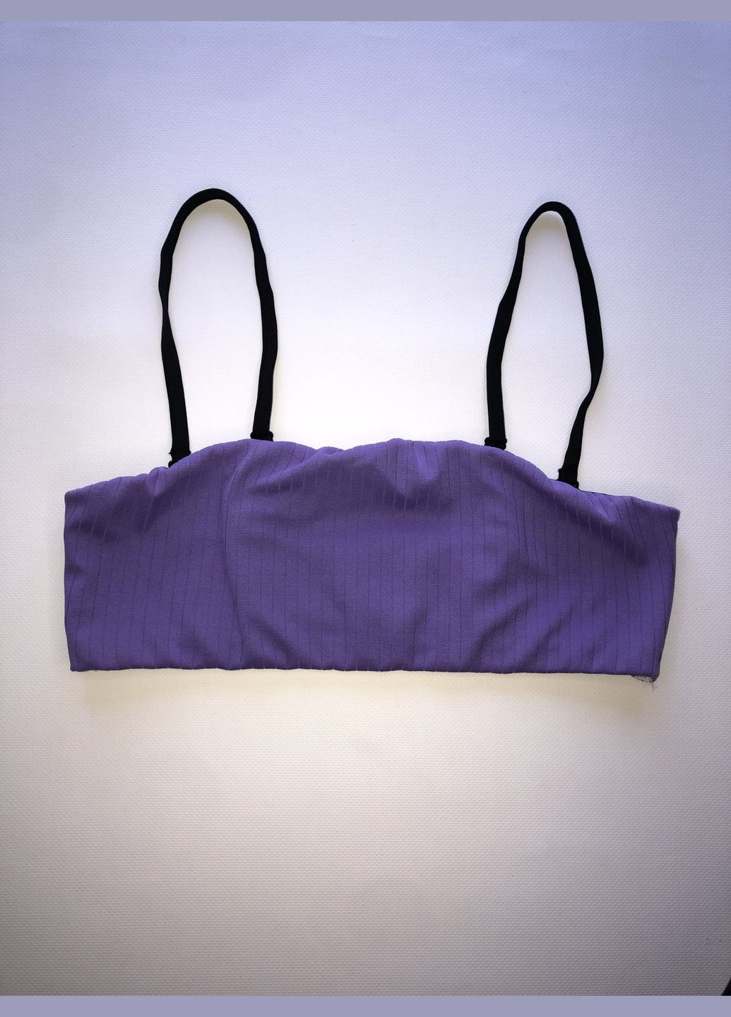 Лавандовый топ бюстье H&M