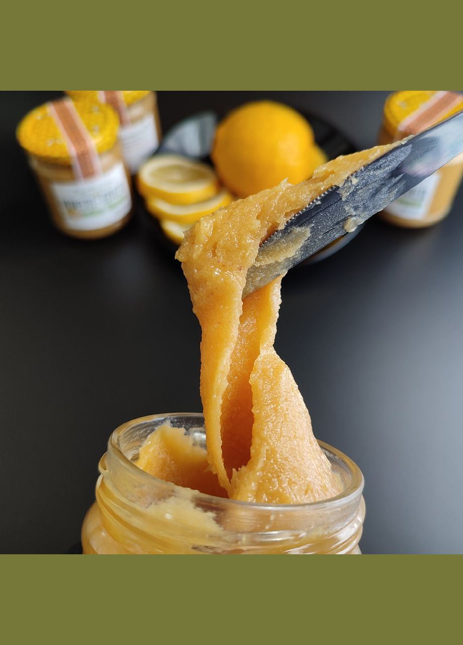 Крем-мед Имбирь-Лимон 250 грамм МЕД ПОШТОЮ (322148818)