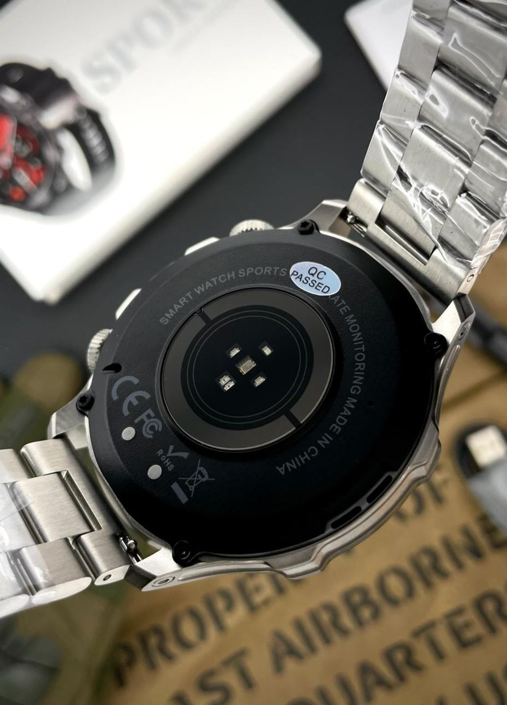 Мужские умные часы Silver Steel Modfit Tactic Blaze (356130703)