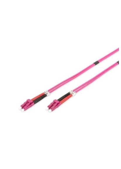 Оптичний патчкорд LC/UPC-LC/UPC, 50/125, MM, OM4, duplex, 1м (DK-2533-01-4) Digitus OM4, 1м, duplex, MM, 50/125, LC/UPC-LC/UPC (401039906)