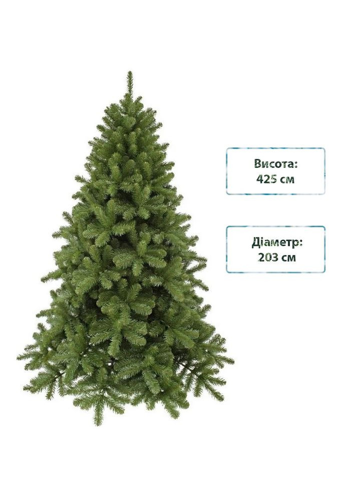 Новорічна ялинка штучна Scandia 425 см Зелена 8711473113938 Triumph Tree (317302599)