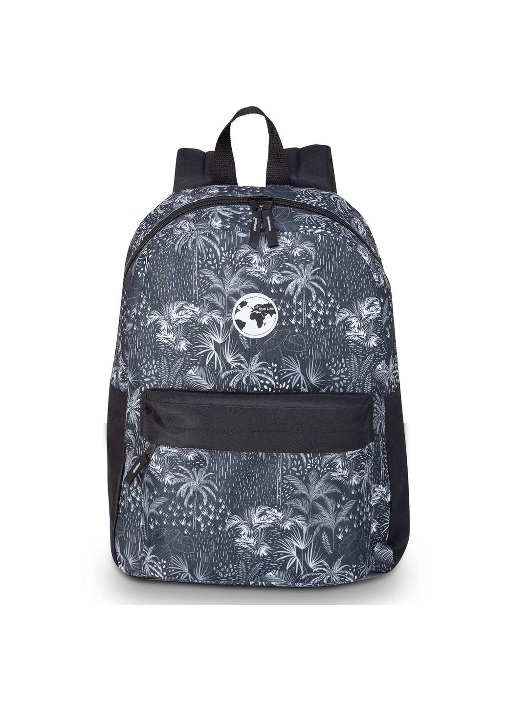 Рюкзак городской 17 Black Print (J4686-1) Semi Line (322769377)