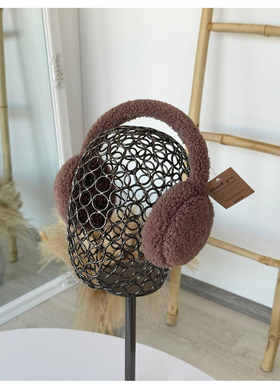 Затишні жіночі навушники з м’якої тканини «тедді», мають універсальний розмір і гарно поєднуються з пуховиком No Brand (362918223)