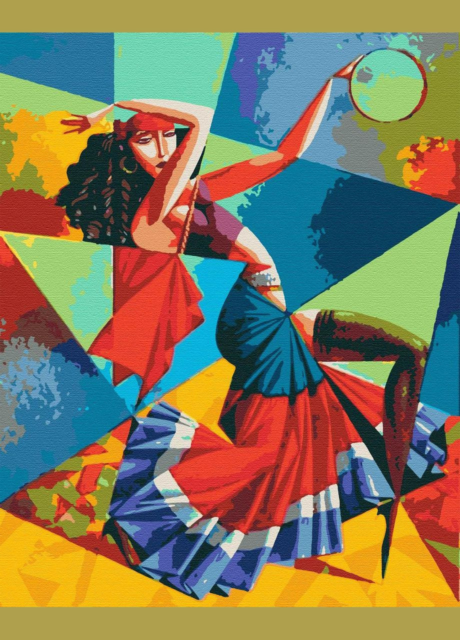 Картина по номерам Танец Эсмеральды 40x50 см (RB-0204) Riviera Blanca (303135934)