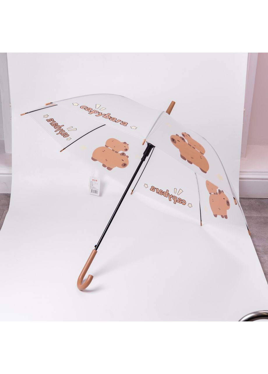 Комбинированный классический зонт-трость полуавтомат из полиэстера 8 спиц диаметр 92 см hp-23-10 Yiwu (365548838)