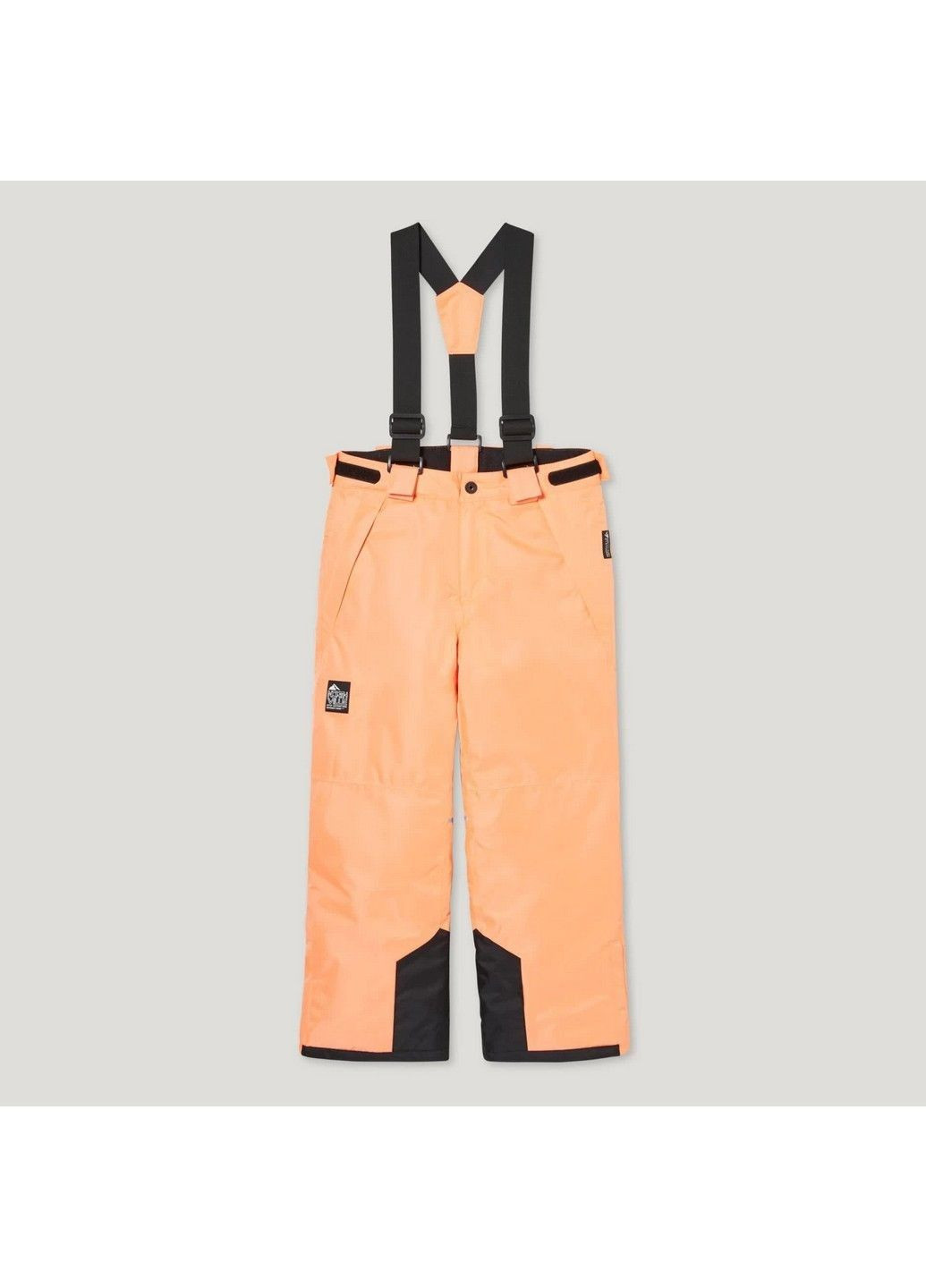 Оранжевые спортивные зимние брюки C&A