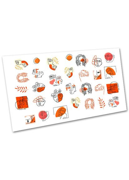 Слайдери для манікюру Осінній дизайн 8*5 см No Brand (315764839)