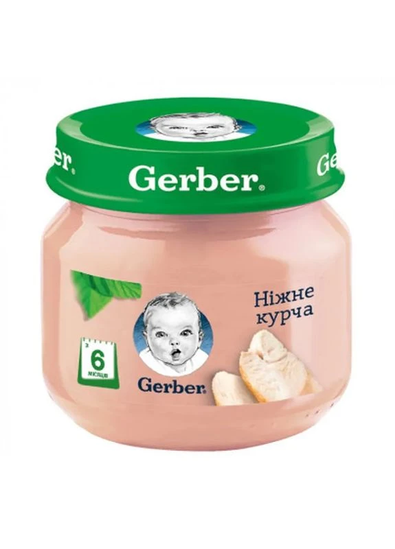Дитяче пюре Курча, 80 г (7613033644948) Gerber (396908348)