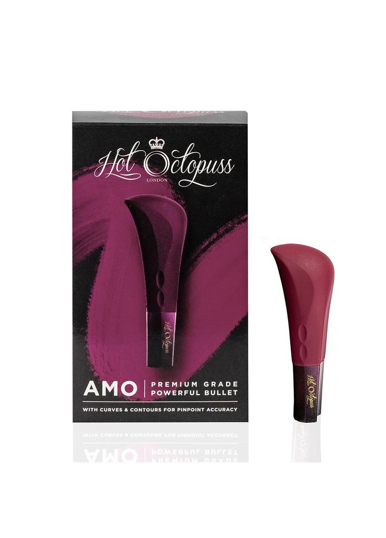 Преміум-вібратор AMO, дуже потужний, 5 режимів, регулювання інтенсивності Hot Octopuss (360967347)