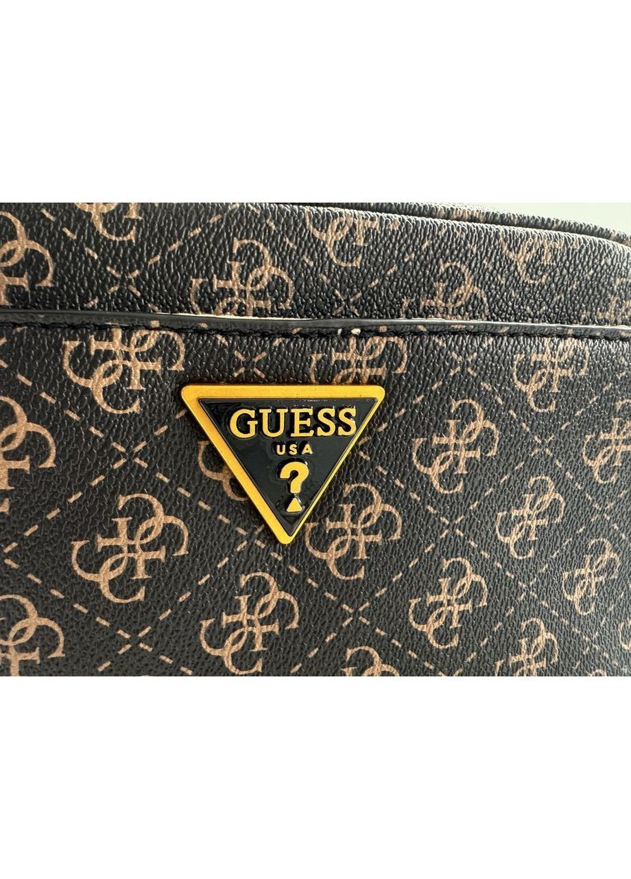 Жіноча сумка Guess 117 крос-боді коричнева No Brand (367041162)
