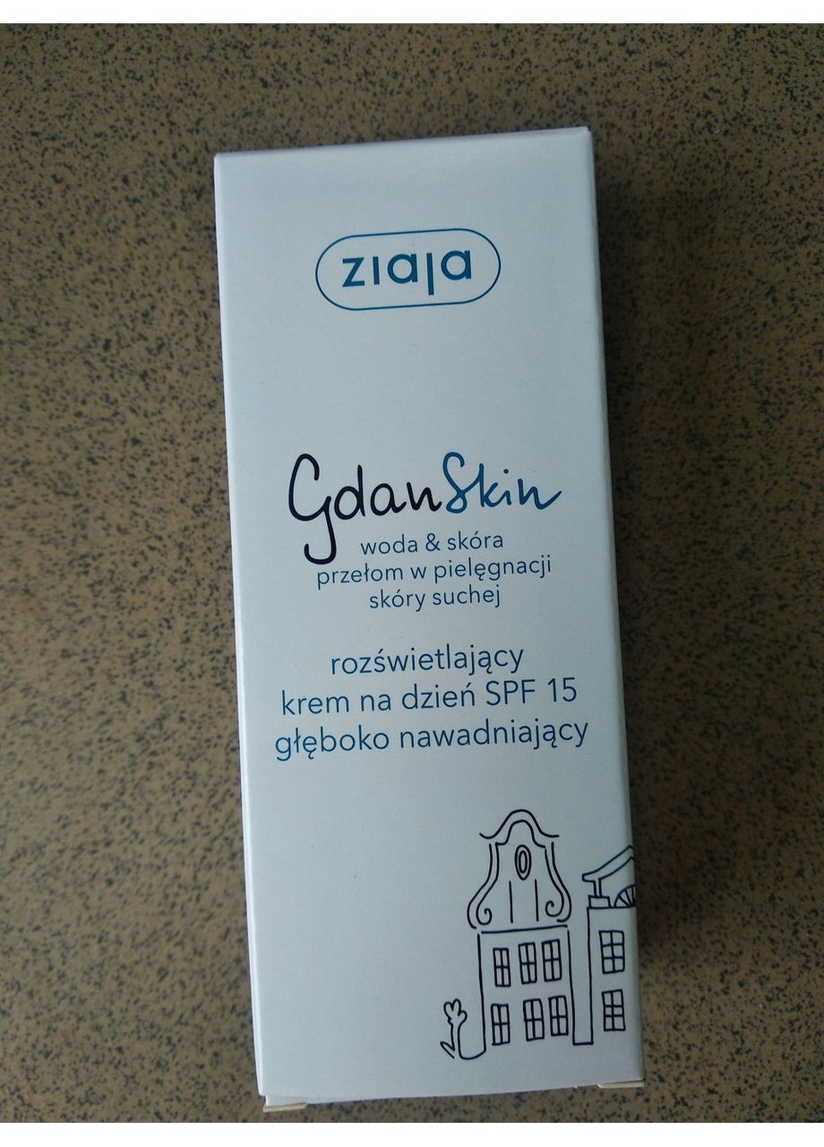 Крем для обличчя денний GdanSkin SPF15 50 мл. Ziaja (356671627)