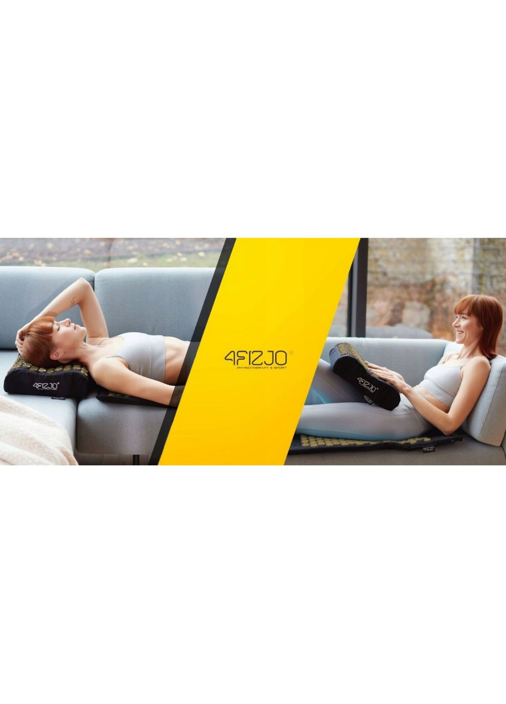 Коврик акупунктурный с подушкой Ergo Mat XL Аппликатор Кузнецова Black/Gold (P-5907739313843) 4FIZJO (311505540)