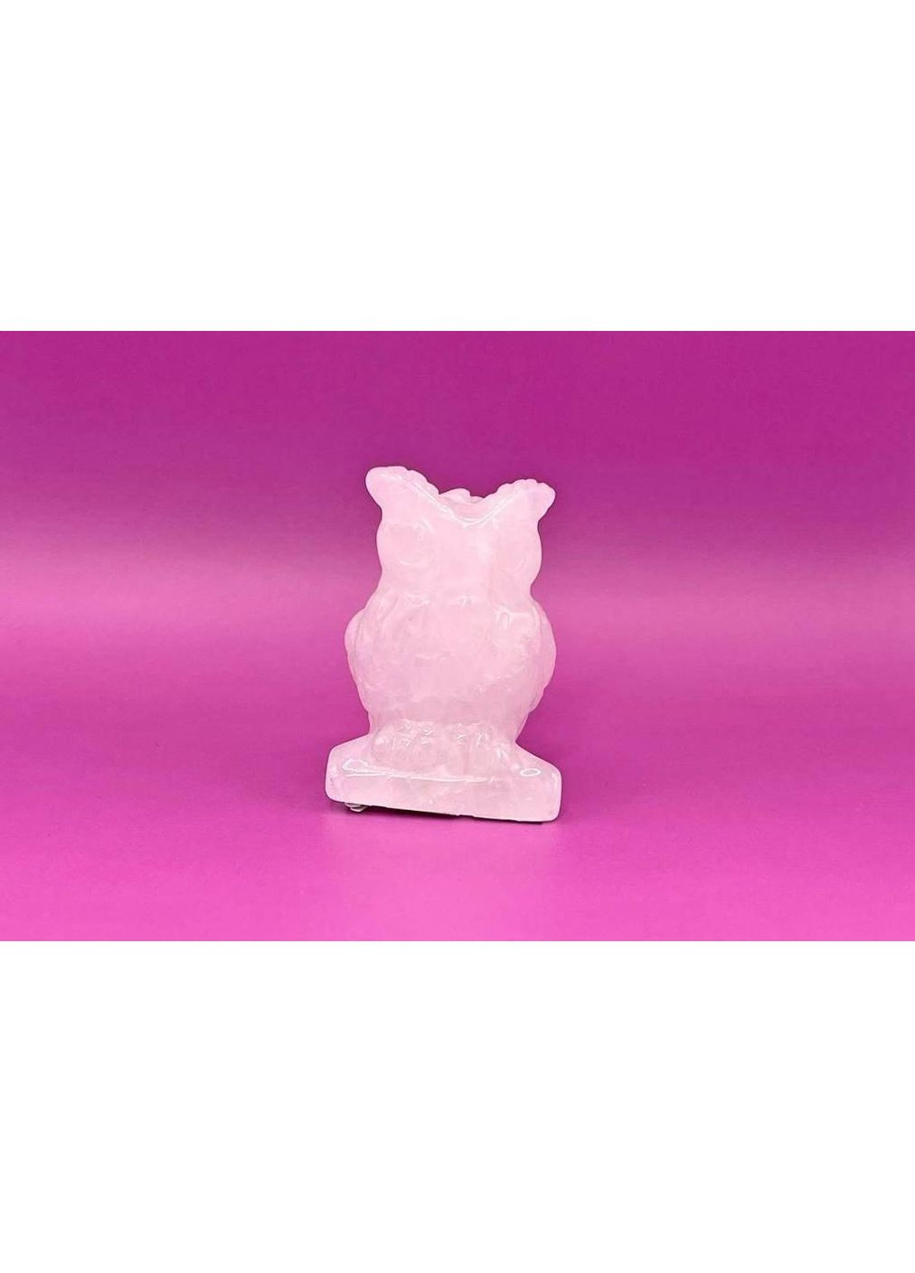 Статуетка сова гірський кришталь 2,93 см No Brand (369963491)