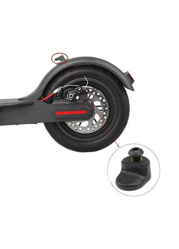 Гачок (заскочка, чобіт) заднього крила електросамокату для Xiaomi (369776291)