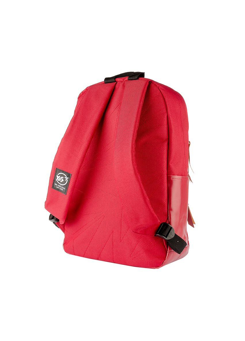 Рюкзак молодіжний T-100 Double бордовий (558402) Yes (353747621)