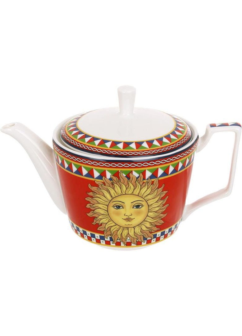 Чайник заварювальний Sicilia "Sole" (Сонце) 650мл, порцеляновий Bona (339781977)