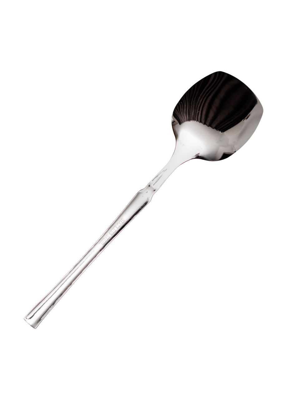 Ложка сервірувальна з нержавіючої сталі 25,5×6 (см) велика ложка для подачі страв HP-8-48 Ding Lanfang (370974442)