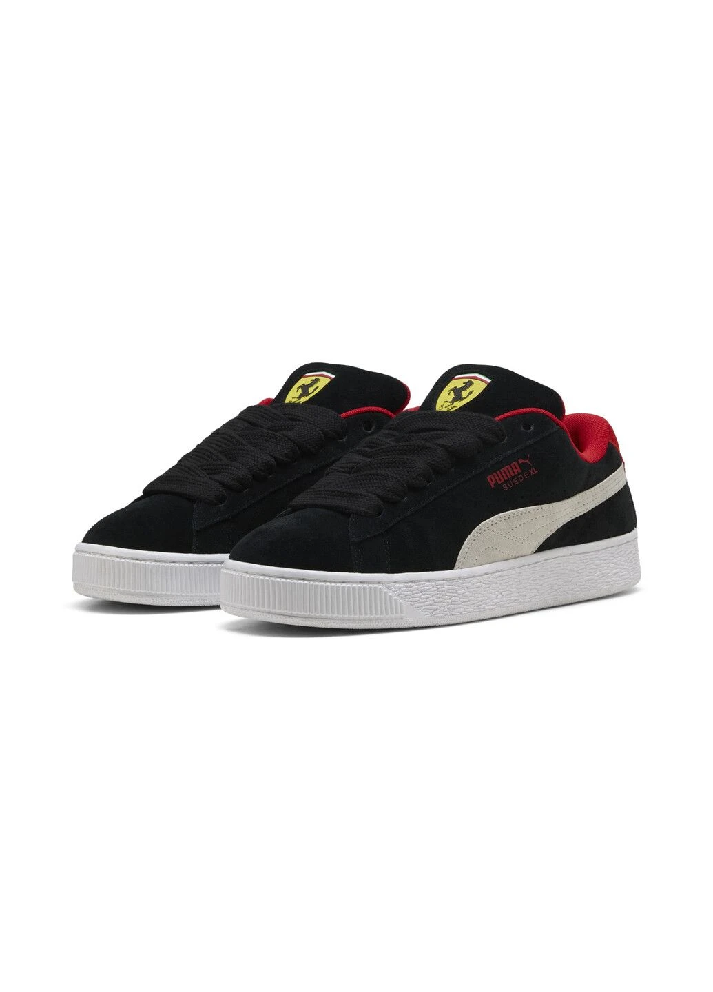 Черные кеды scuderia ferrari suede xl sneakers unisex Puma