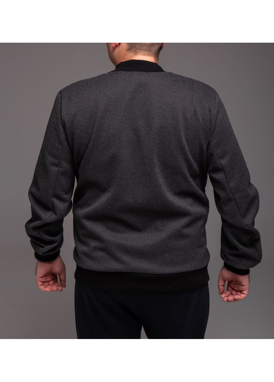 Мужской бомбер в мелкую клетку из кашемира без подкладки. Vakko на молнии (363253671)